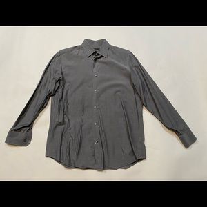 Banana Republic grey dress shirt.